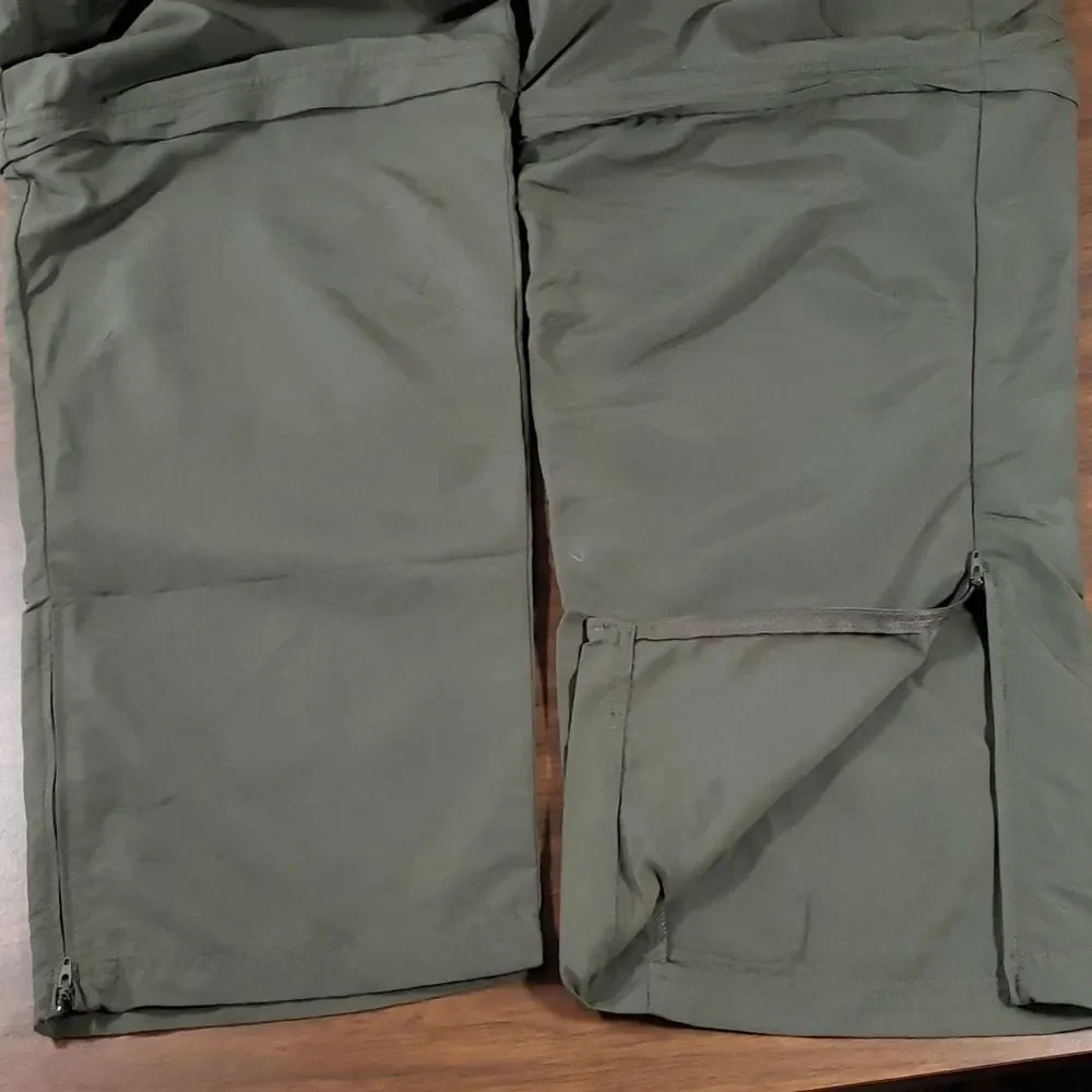 Cabela's Cedar Crossing Convertible Fishing Hiking Pants Army‎ Green 44